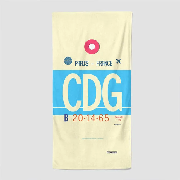CDG - Beach Towel