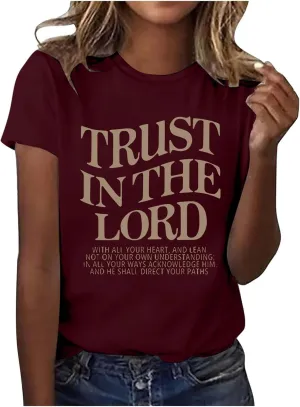 Christian Shirts for Women Love Like Jesus Tshirts Faith T-Shirt Casual Inspirational Short Sleeve Tee Tops