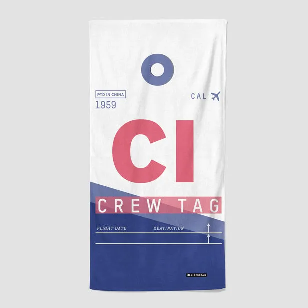 CI - Beach Towel