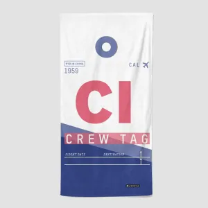 CI - Beach Towel