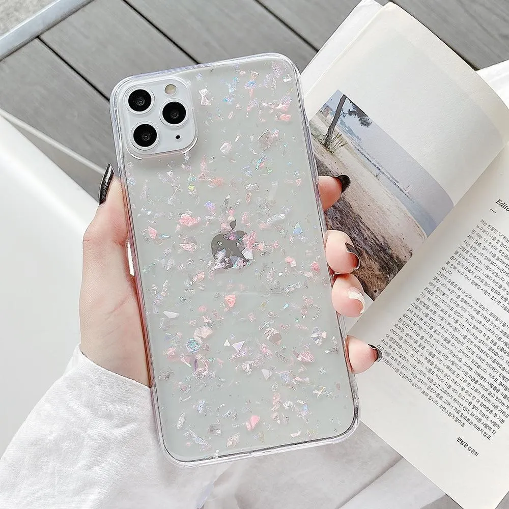 Clear Glitter Case