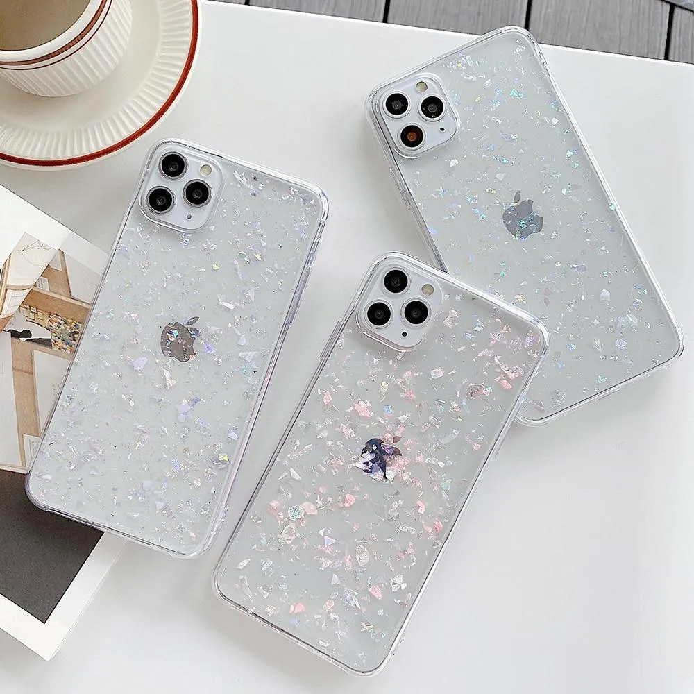 Clear Glitter Case