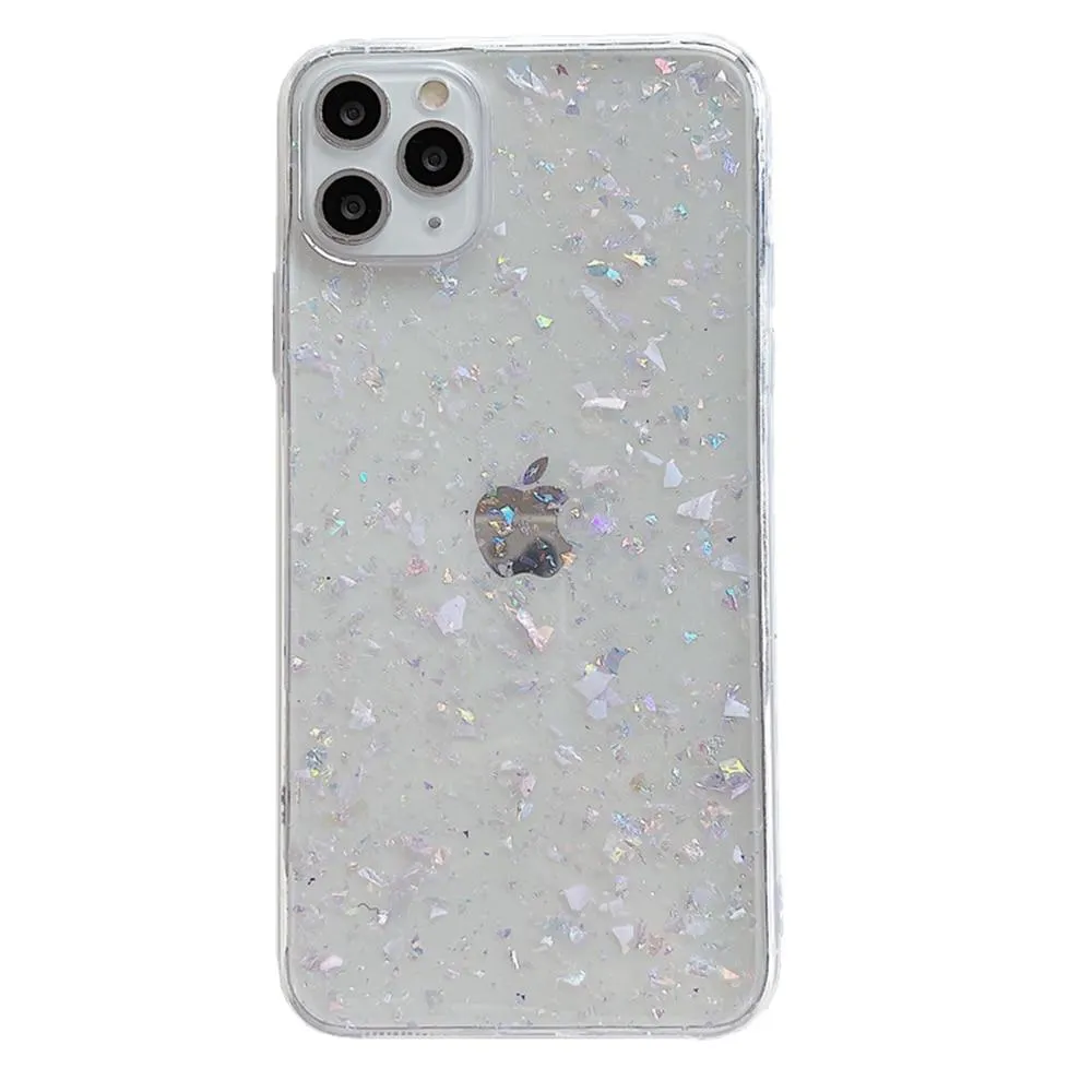 Clear Glitter Case