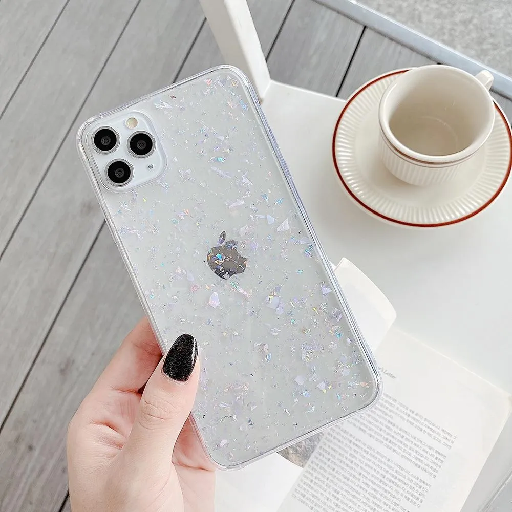 Clear Glitter Case