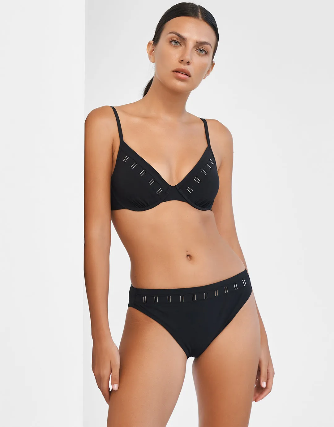 Code Underwired Bikini Top - Black