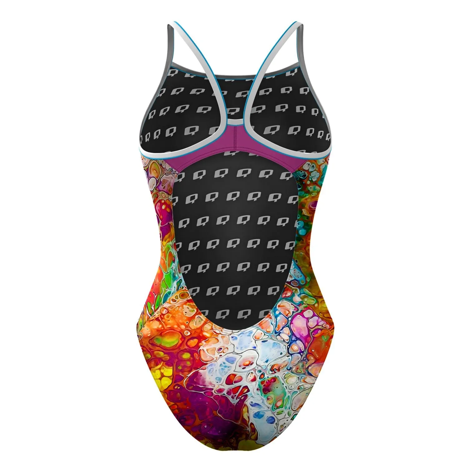 Colors of the Sea Skinny Strap