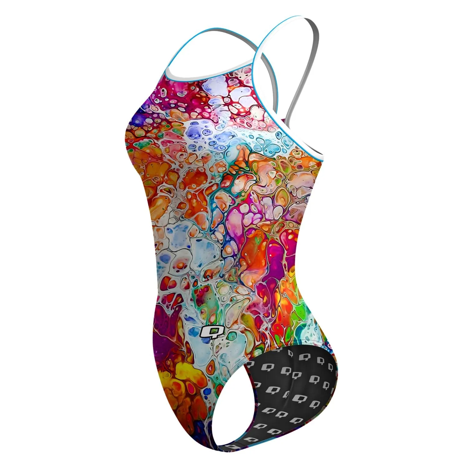 Colors of the Sea Skinny Strap