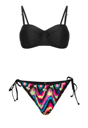 Contrast Printed Bikini #135