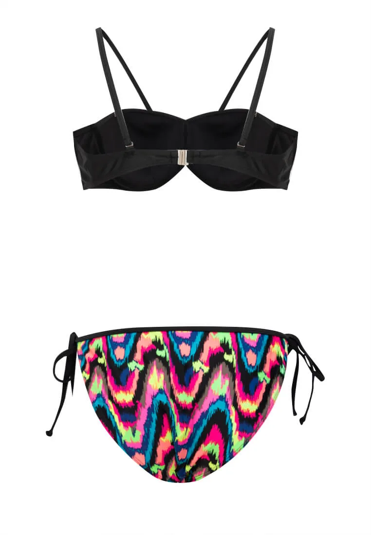 Contrast Printed Bikini #135