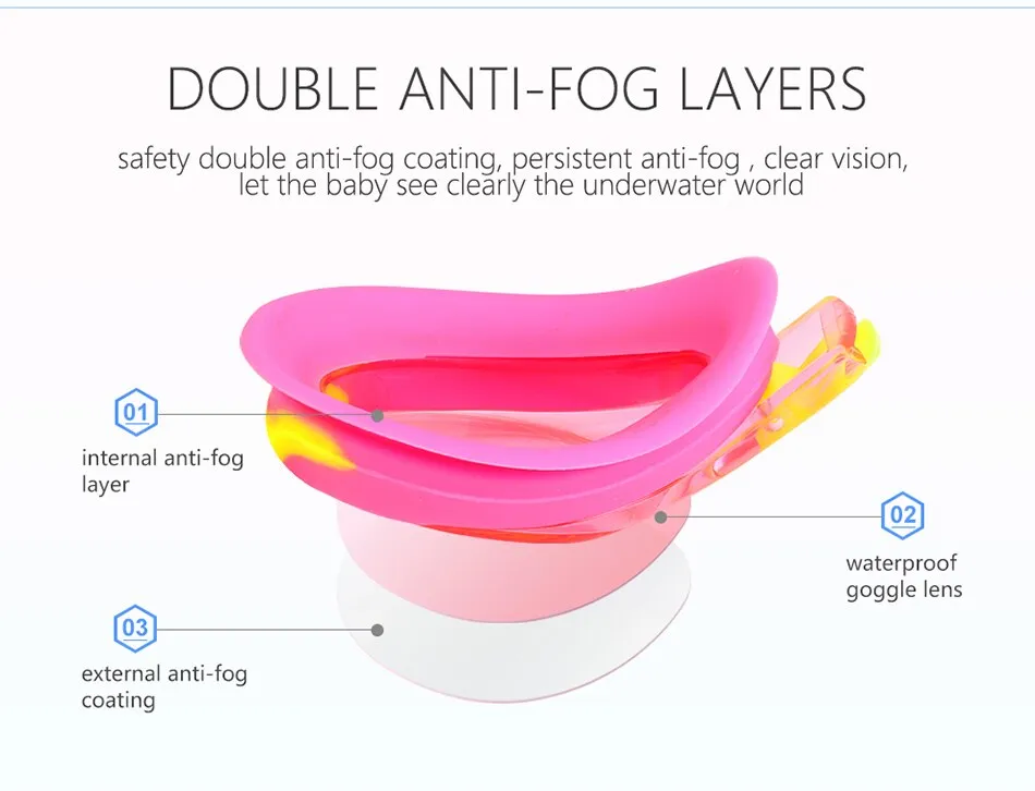 COPOZZ Youth Swim Goggles