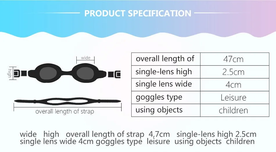 COPOZZ Youth Swim Goggles