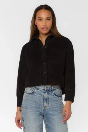Cordelia Iron Long Sleeve Corduroy Shirt