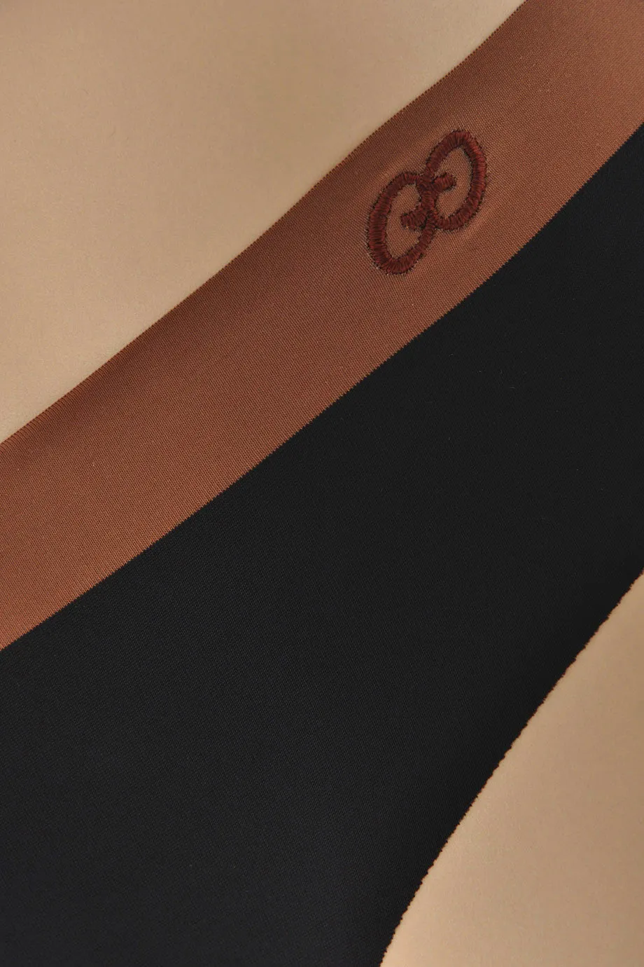 COTTON CLUB INVISIBLE Black Brown Briefs