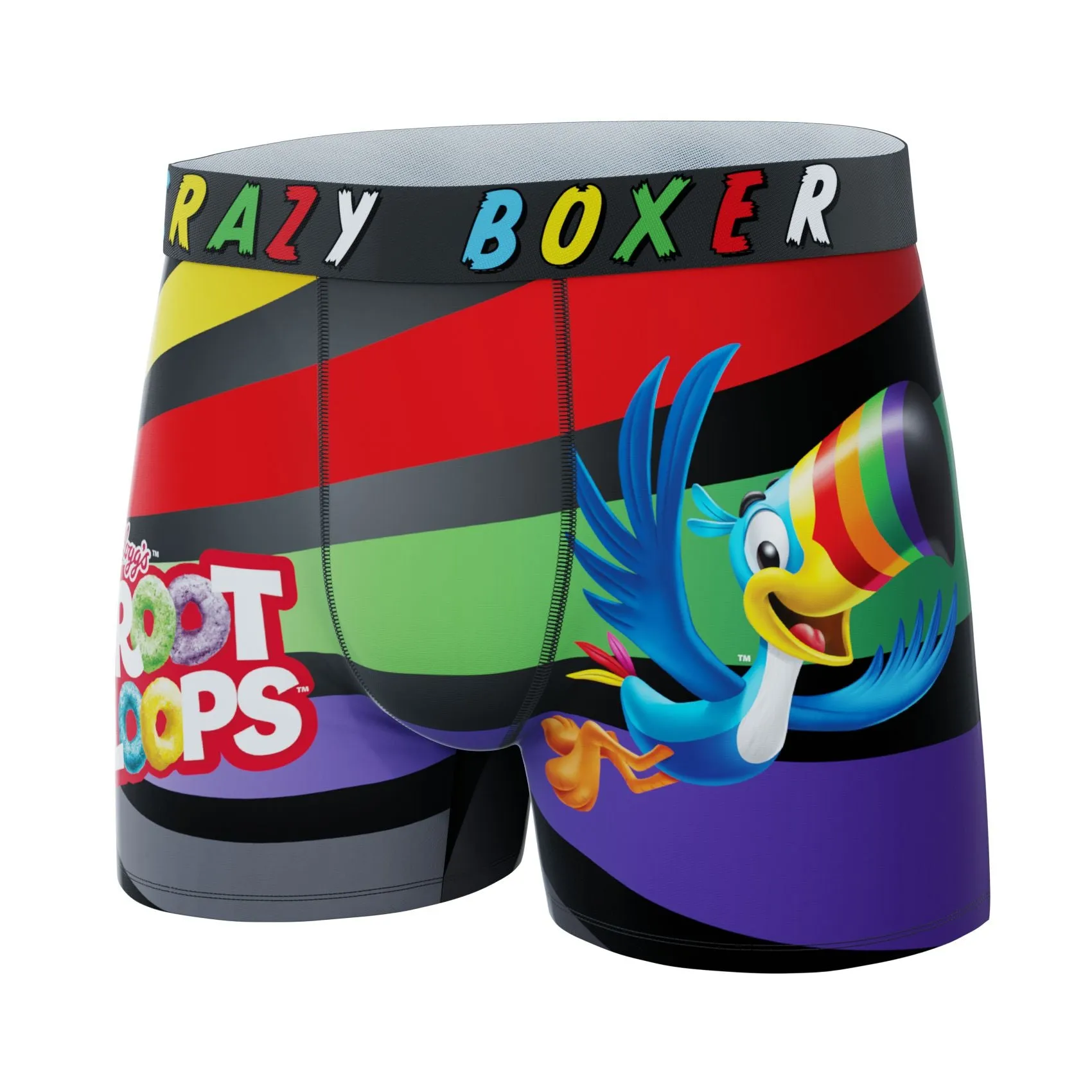 CRAZYBOXER Kellogg's Toucan Sam Men's Boxer Briefs