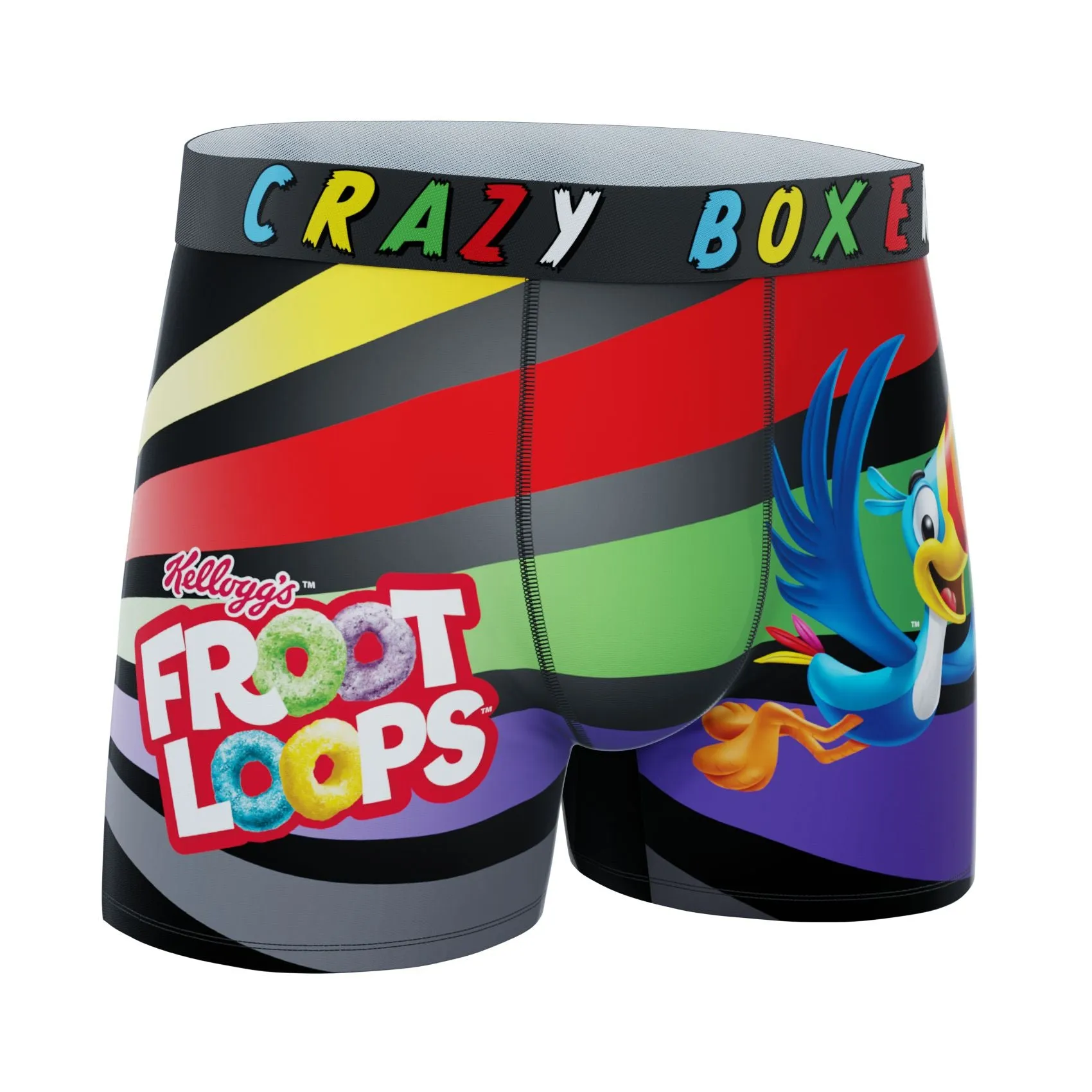 CRAZYBOXER Kellogg's Toucan Sam Men's Boxer Briefs