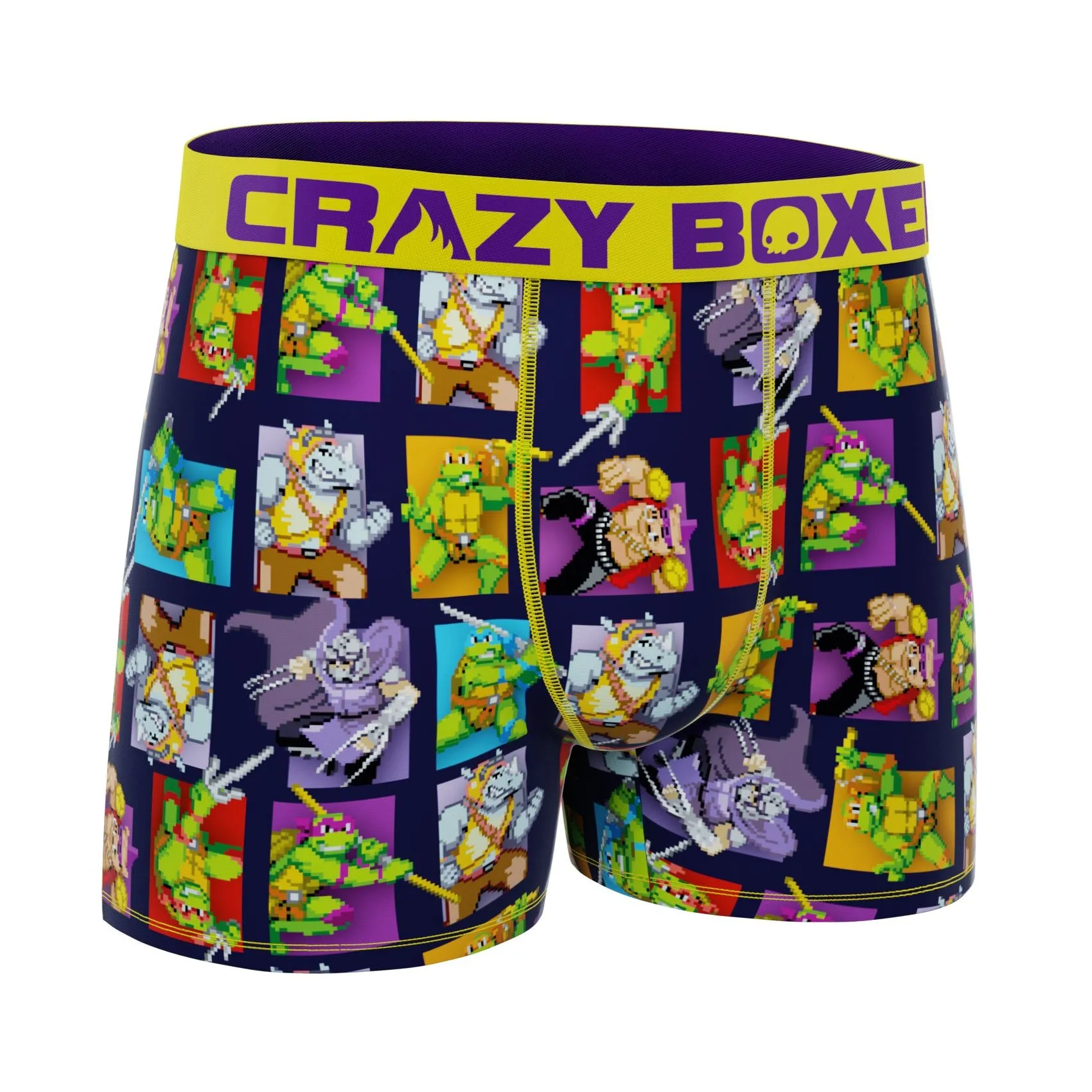 CRAZYBOXER Ninja Turtles in Time Men's Boxer Briefs