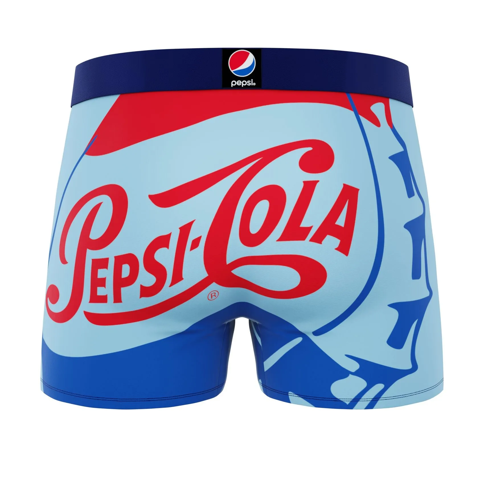 CRAZYBOXER Pepsi Logo & Caps Men's Boxer Briefs & Socks (Creative Packaging)