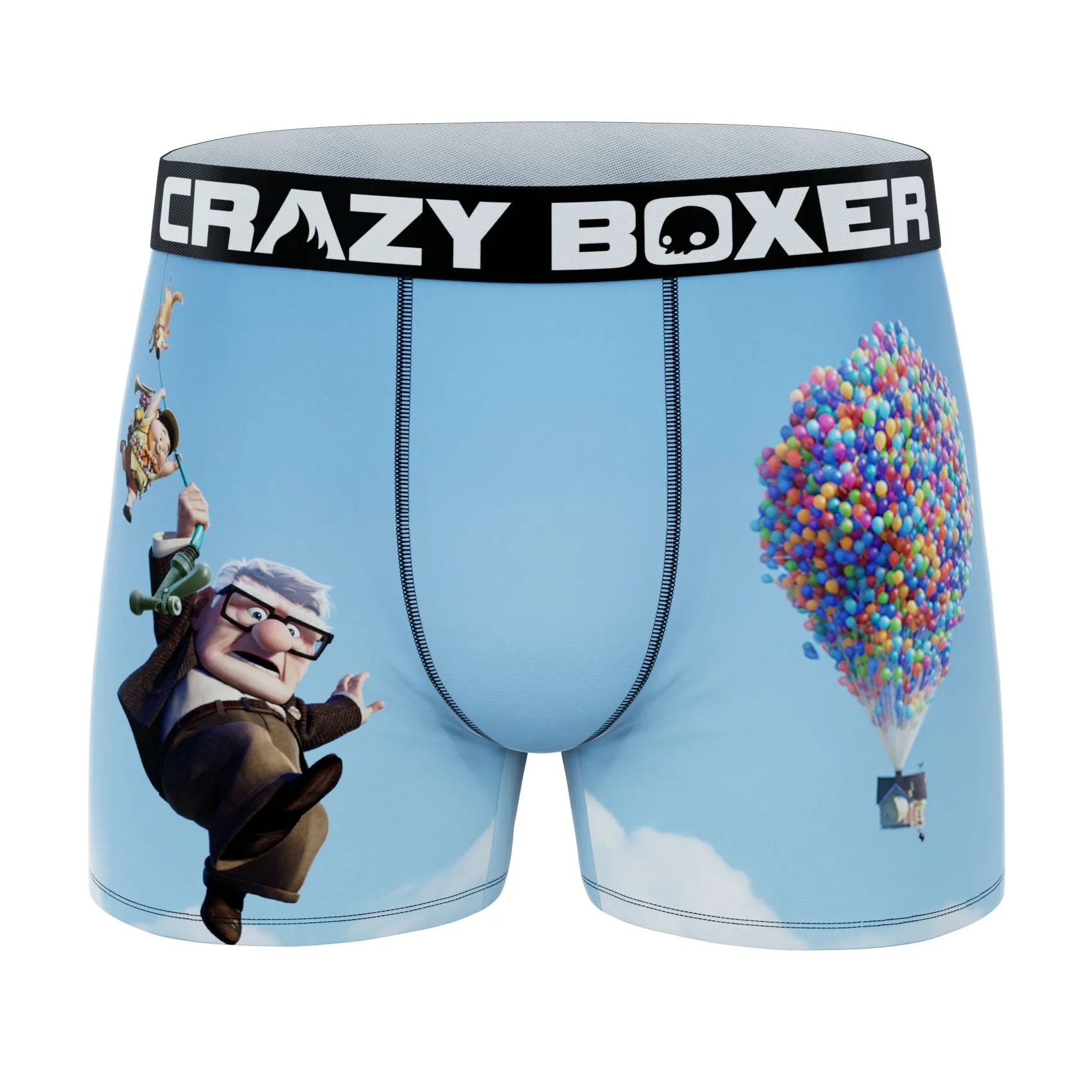 CRAZYBOXER Pixar Up Carl Men's Boxer Briefs (3 pack)
