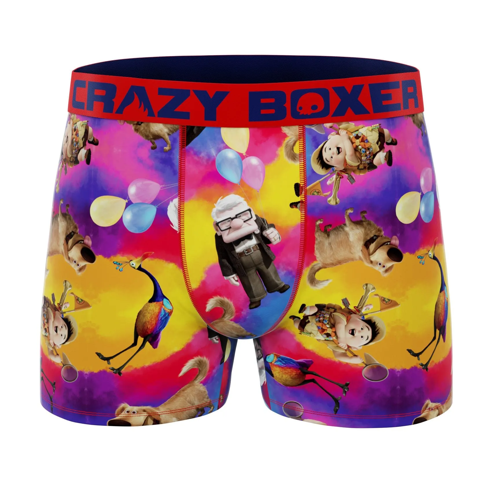 CRAZYBOXER Pixar Up Carl Men's Boxer Briefs (3 pack)