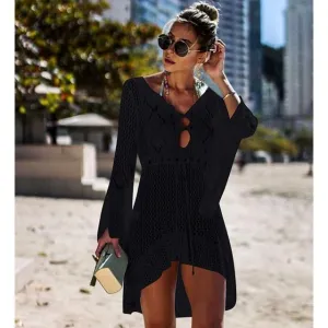 Crochet Knit Beach Cover Up