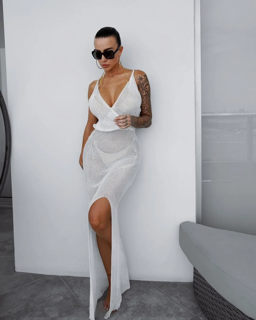 Crochet Maxi Beach Dresses
