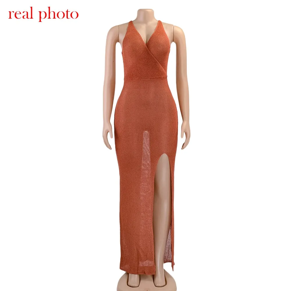 Crochet Maxi Beach Dresses