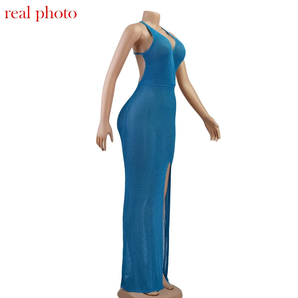 Crochet Maxi Beach Dresses