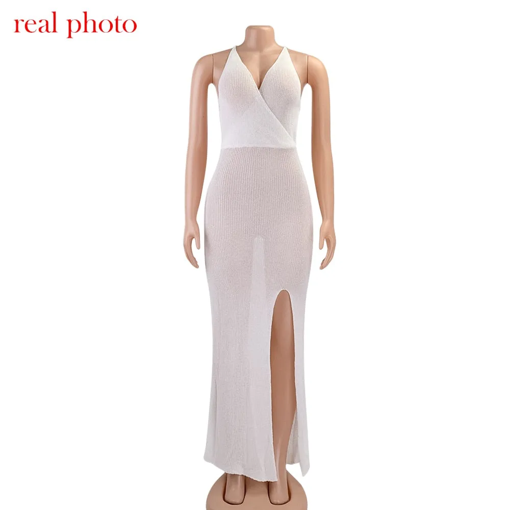 Crochet Maxi Beach Dresses