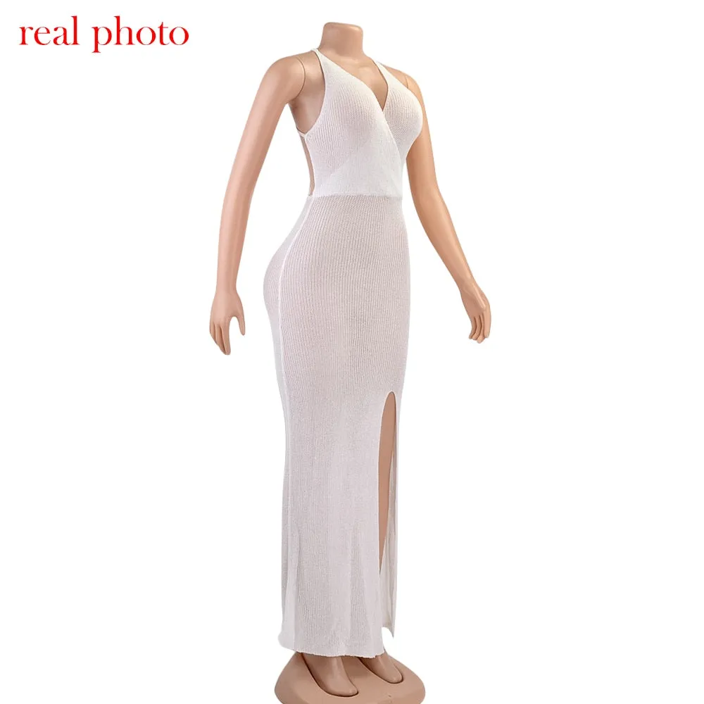 Crochet Maxi Beach Dresses
