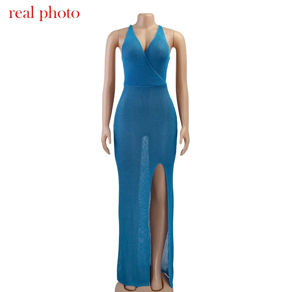 Crochet Maxi Beach Dresses