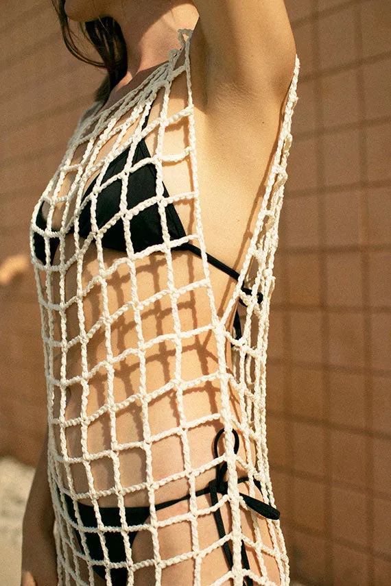 Crochet Net Dress