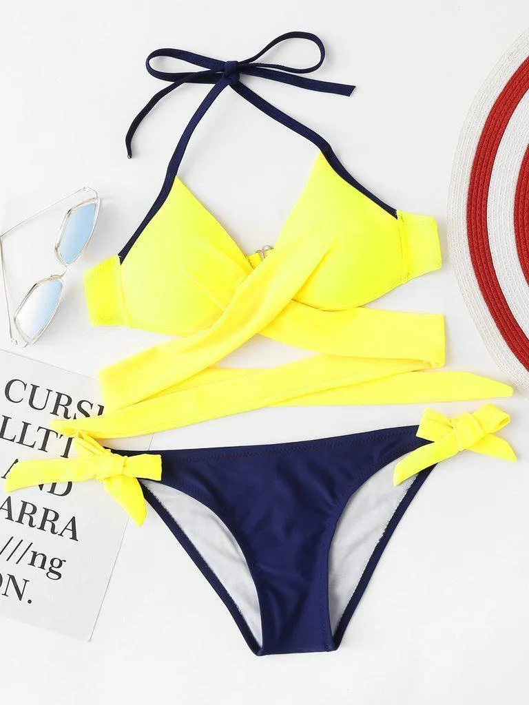 Crossover Mix & Match Bikini Set