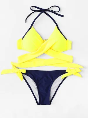 Crossover Mix & Match Bikini Set