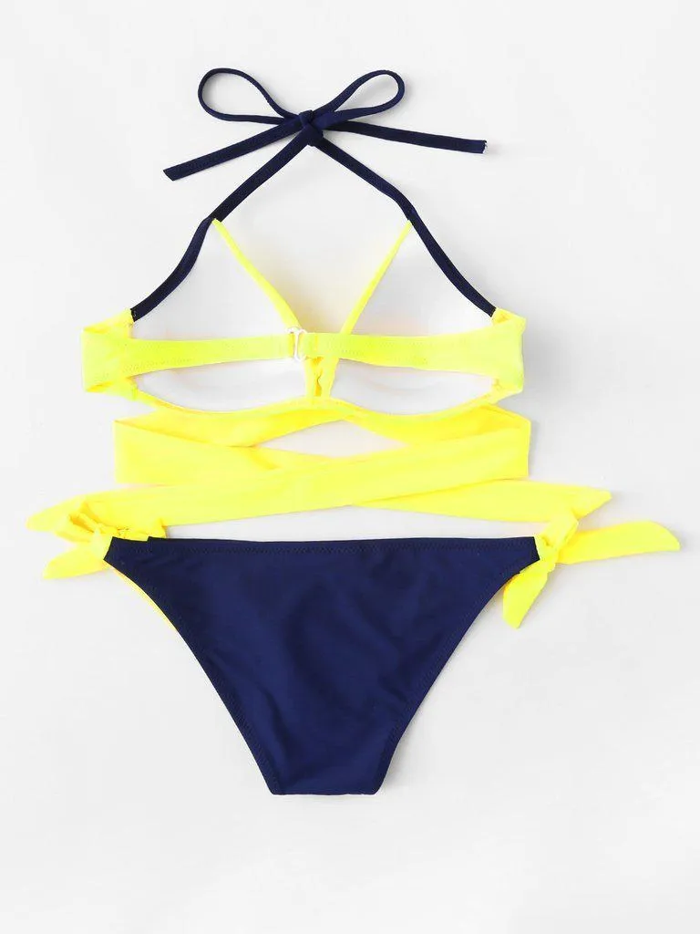 Crossover Mix & Match Bikini Set