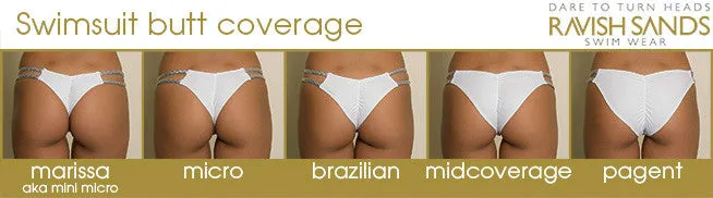 Custom Signature style Top/Looped string bottoms Bikini(any color request welcome)***(SUIT SOLD PER PIECE OR SET, price varies)