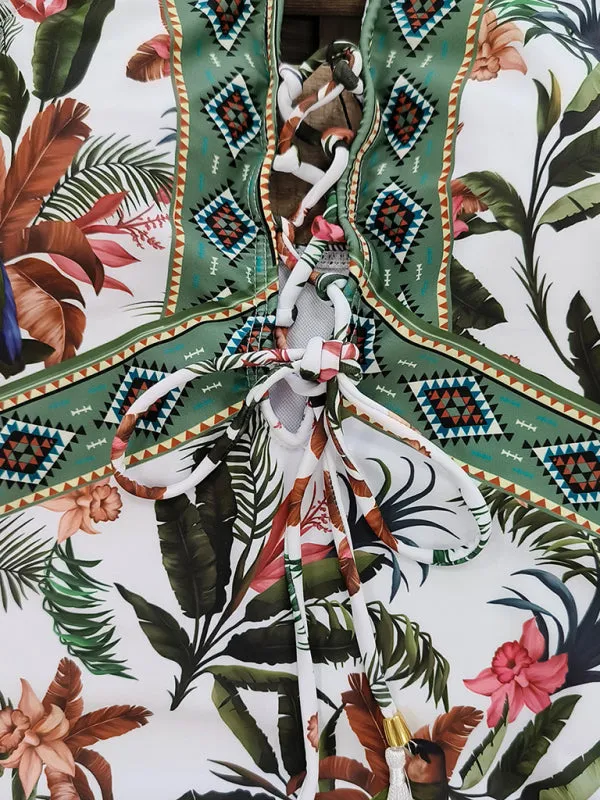 Cute Aztec print One Piece