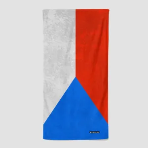 Czech Republic Flag - Beach Towel