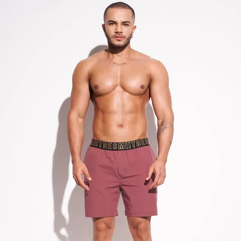 DESMIIT Mens Designer Swim Trunks