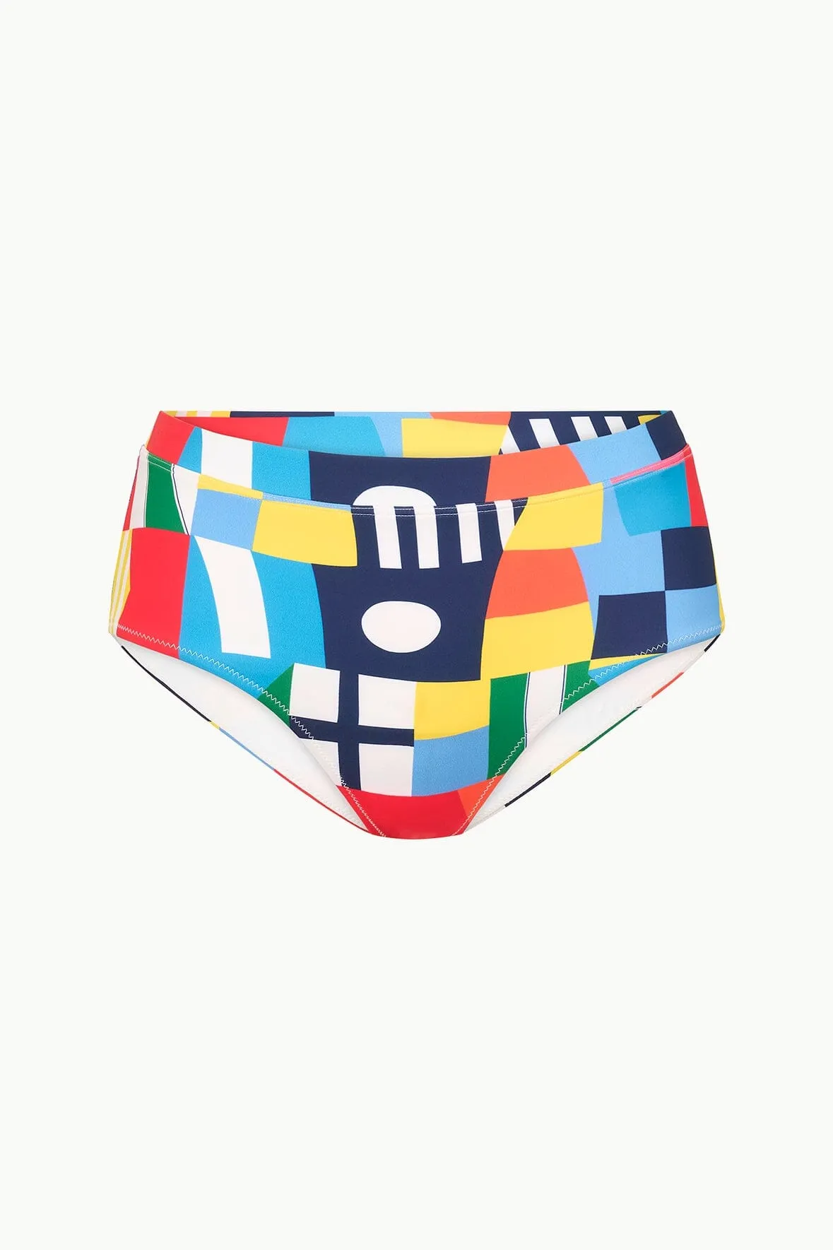 DEVON HIGH RISE BIKINI BOTTOM | SAILS UP