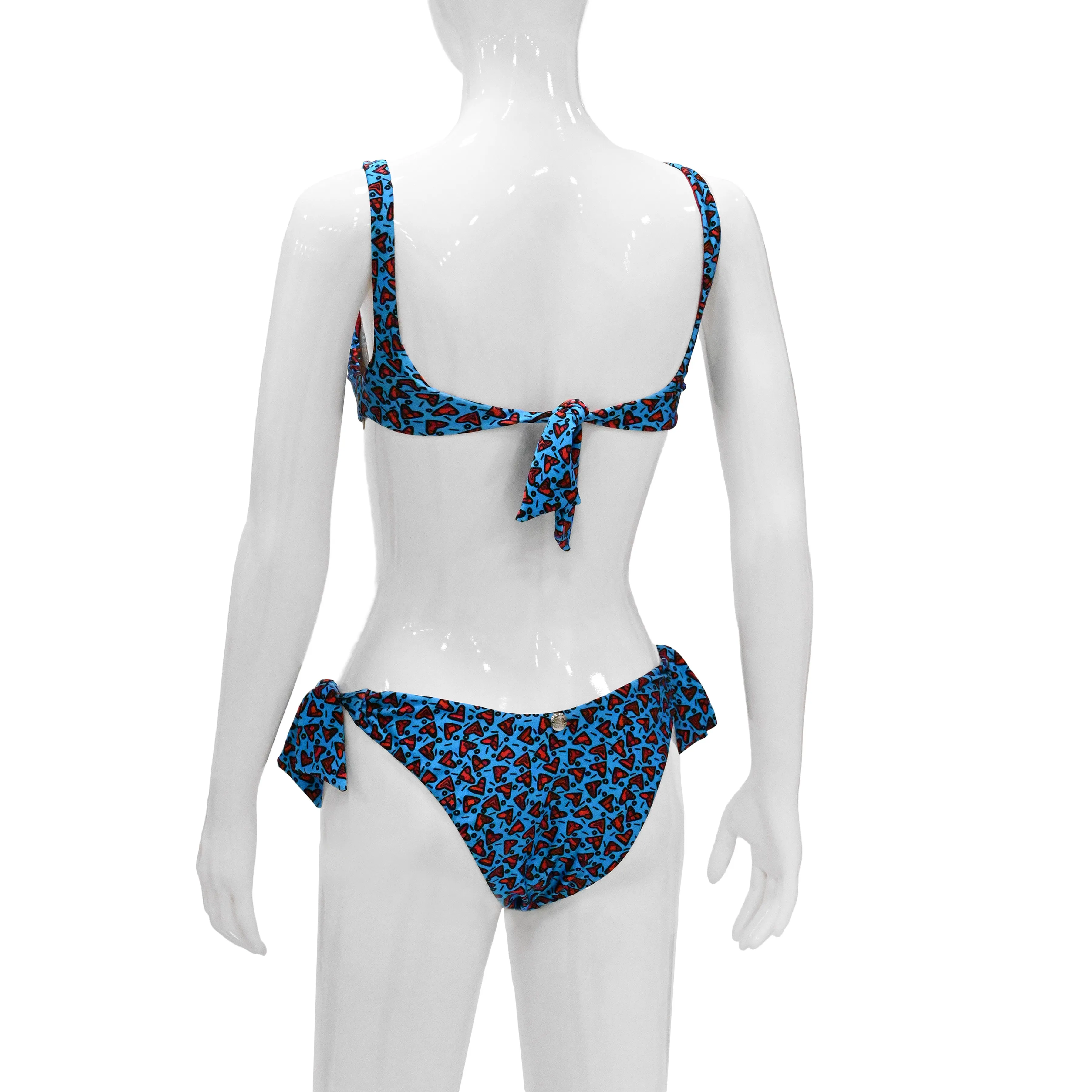 DIAMONDS IN THE SKY - Bikini Triangle Top with Bottom