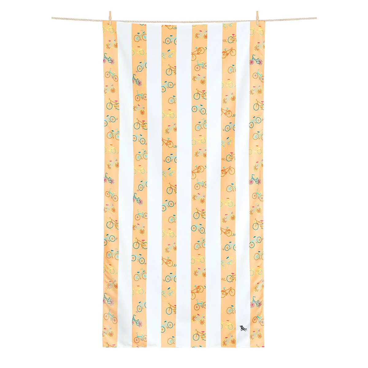 Dock & Bay Beach Towel Kids Collection M - Bike Bike Baby