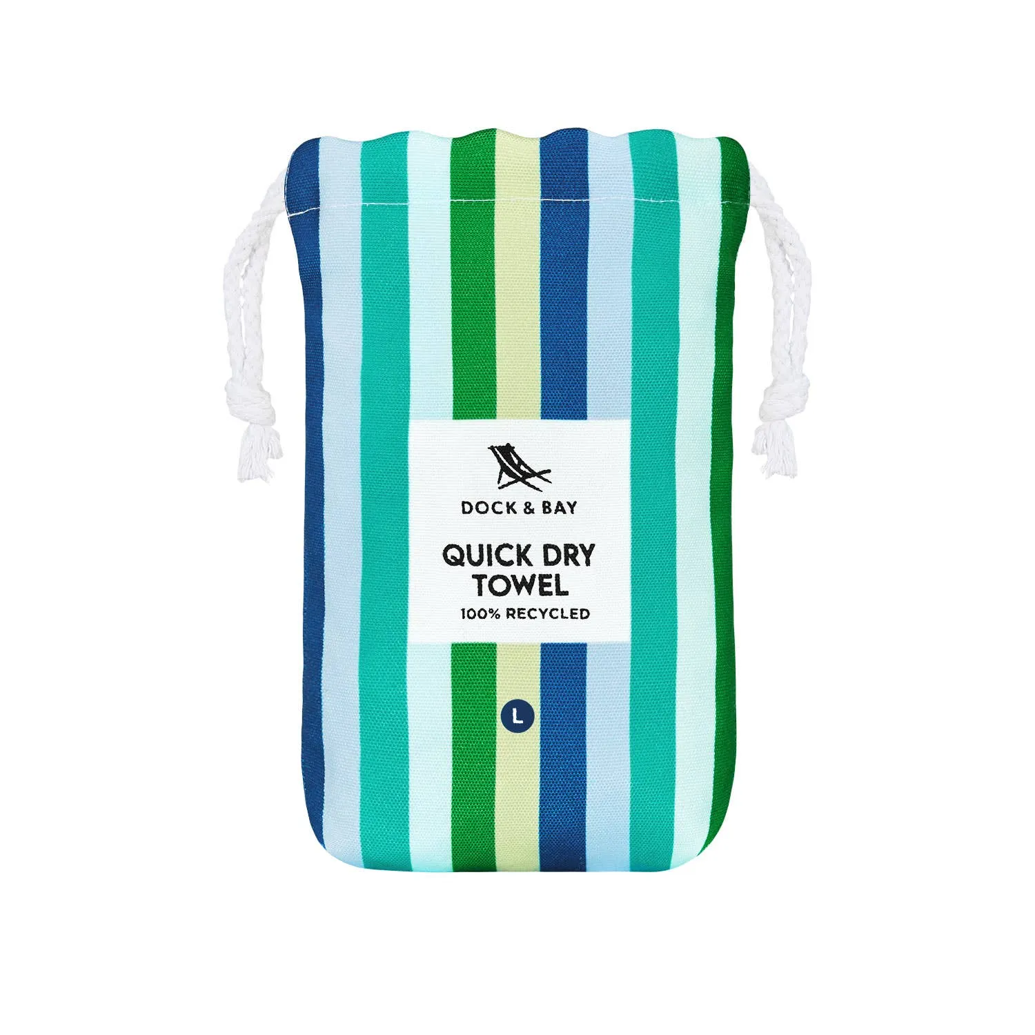 Dock & Bay Quick Dry Towels - Summer - Cool Lagoon