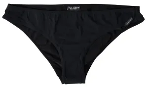 Dolce & Gabbana Black Swimsuit Two Piece Beachwear Bikini set