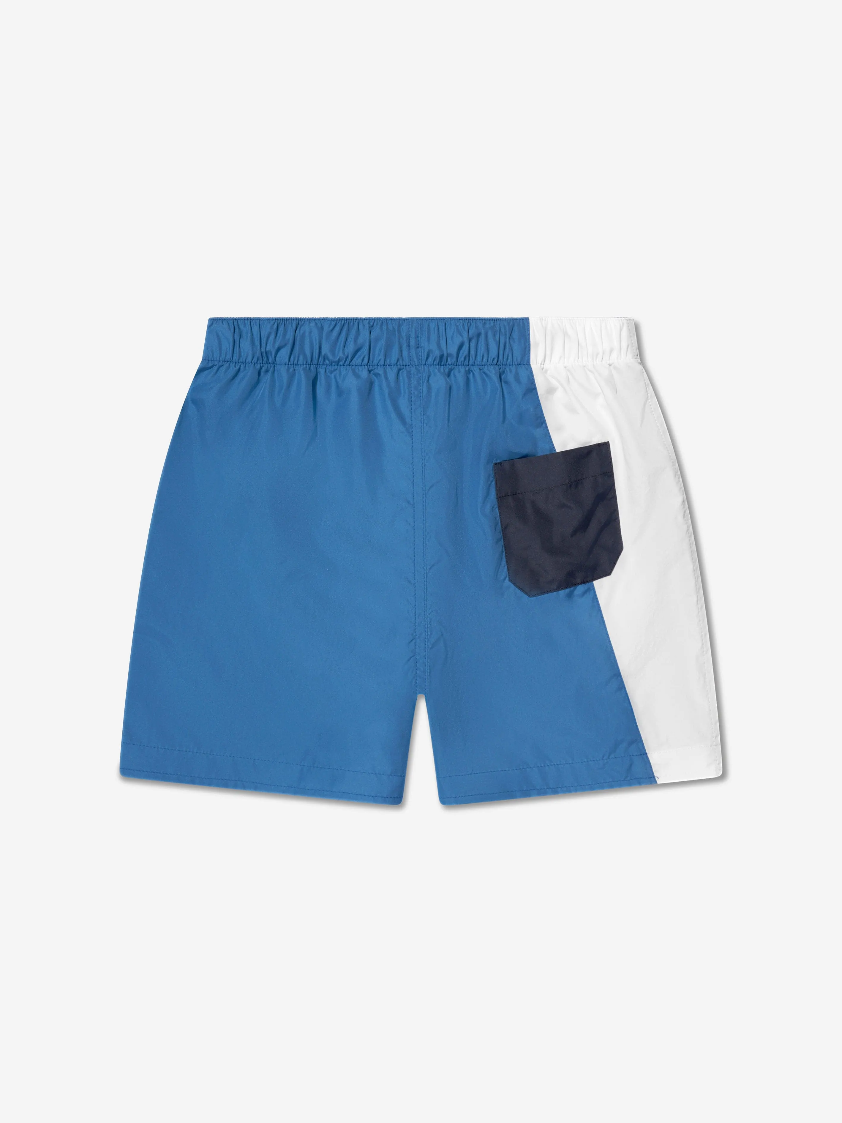 Dolce & Gabbana Boys Logo Swim Shorts in Blue