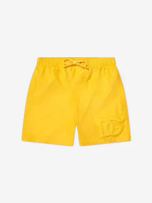 Dolce & Gabbana Boys Swim Shorts in Yellow