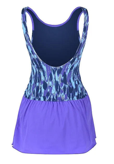 DOLFIN Aquashape Colorblock Swimdress