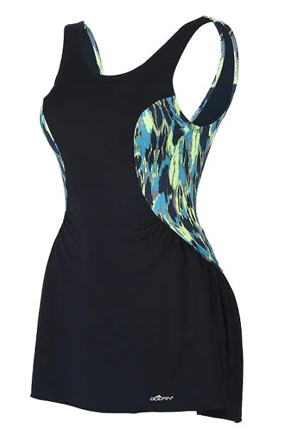 DOLFIN Aquashape Colorblock Swimdress