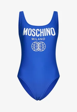 Double Smiley One-Piece Swimsuit