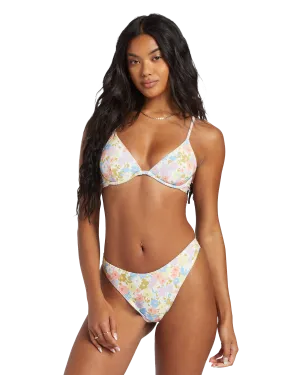 Dream Chaser Tanlines Reese Underwire Bikini Top in Multi