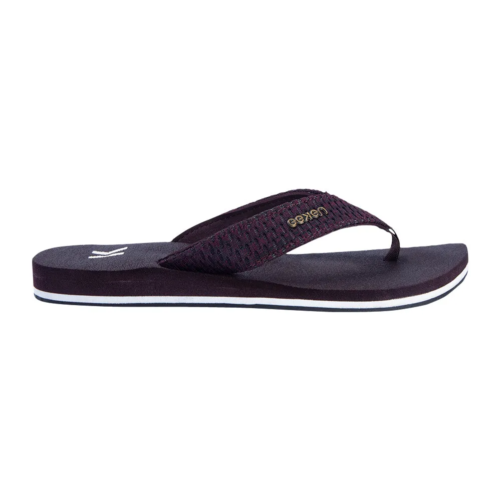 Eeken EFBG2016 Brown Lightweight Everyday Flip Flops For Men